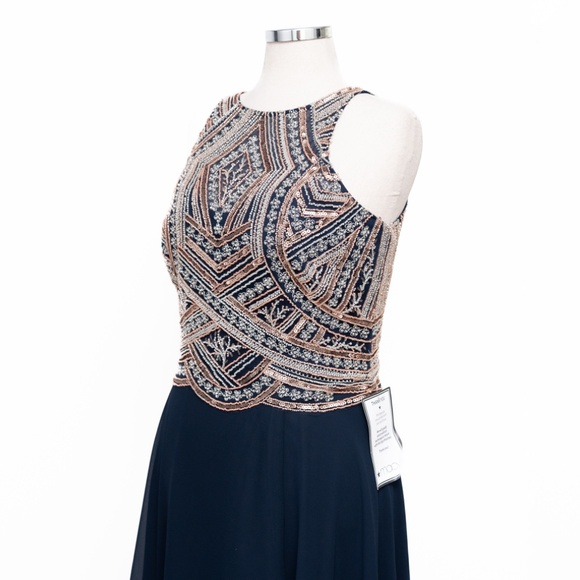 Betsy & Adam - Petite Beaded Gown - Picture 10 of 13